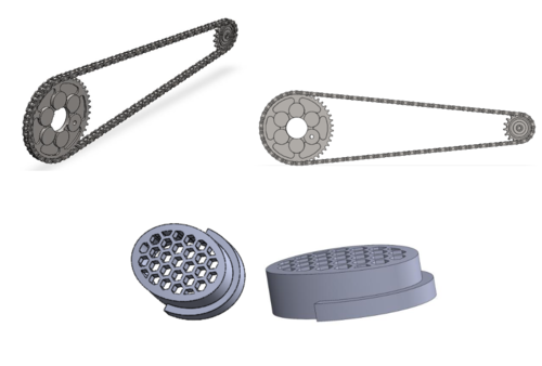 1:12 Ducati Panigale Superleggera - chain