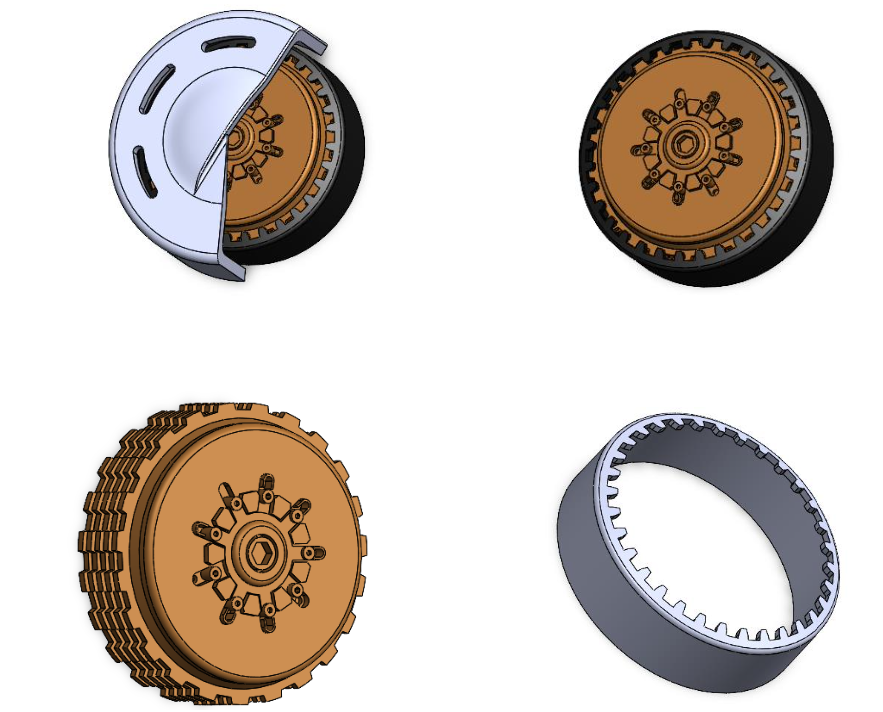 1:12 Ducati Panigale Superleggera clutch