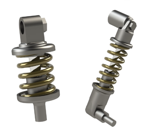 1:20 Tyrrell 6 wheeler - amortyzatory