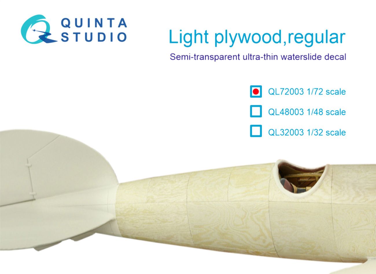 1:72 Light plywood, regular