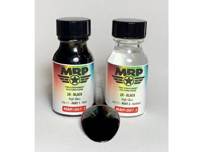 Black High Gloss (černá super lesklá) 2x15ml