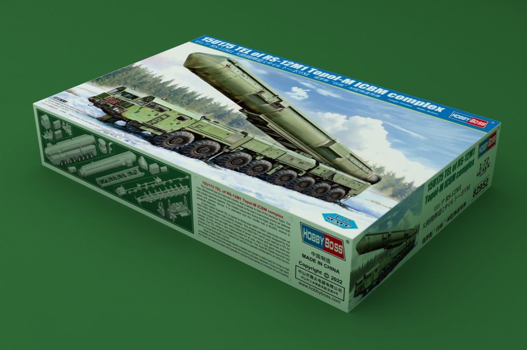 1:72 15U175 TEL of RS-12M1 Topol-M ICBM complex