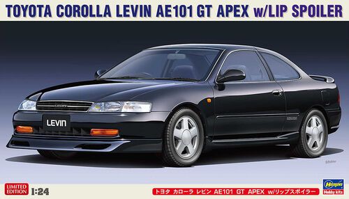 1:24 Toyota Corolla Levin AE101 GT Apex w/Lip Spoiler