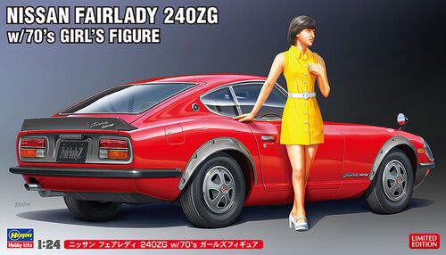 1:24 Nissan Fairlady 240ZG w/70's Girl's Figure