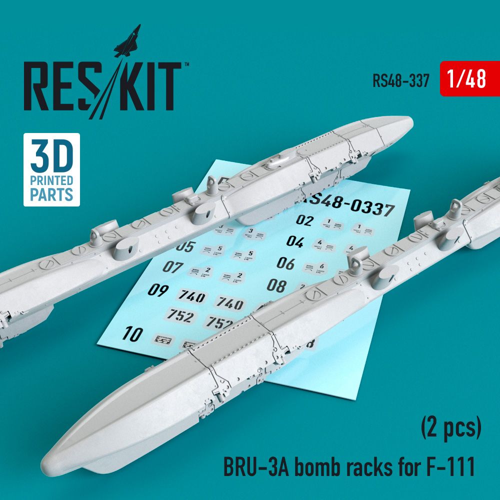 1:48 BRU-3A bomb racks for F-111 (2 pcs)