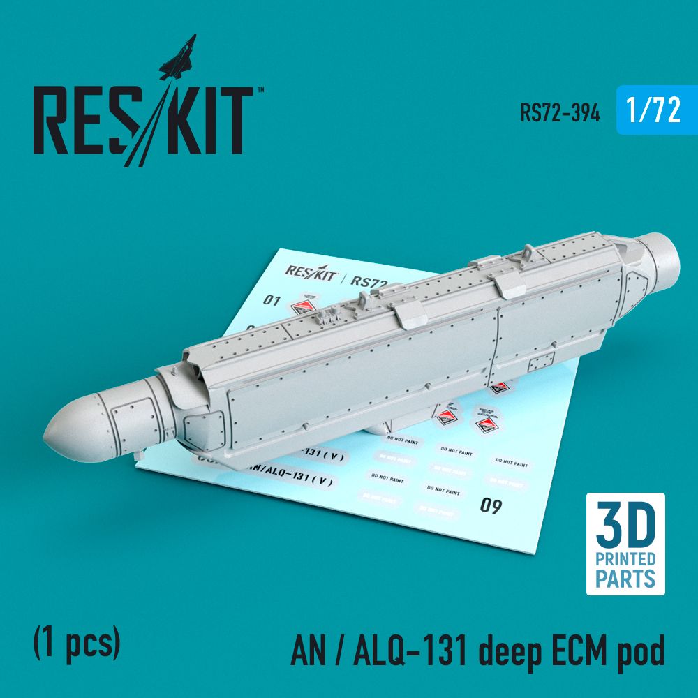 1:72 AN / ALQ-131 deep ECM pod