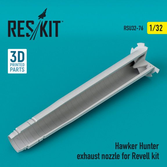 1:32 Hawker Hunter exhaust nozzle for Revell kit 