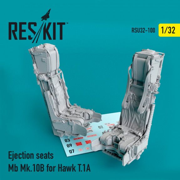 1:32 Ejection seats Mb Mk.10B for Hawk T.1A (3D Printing)