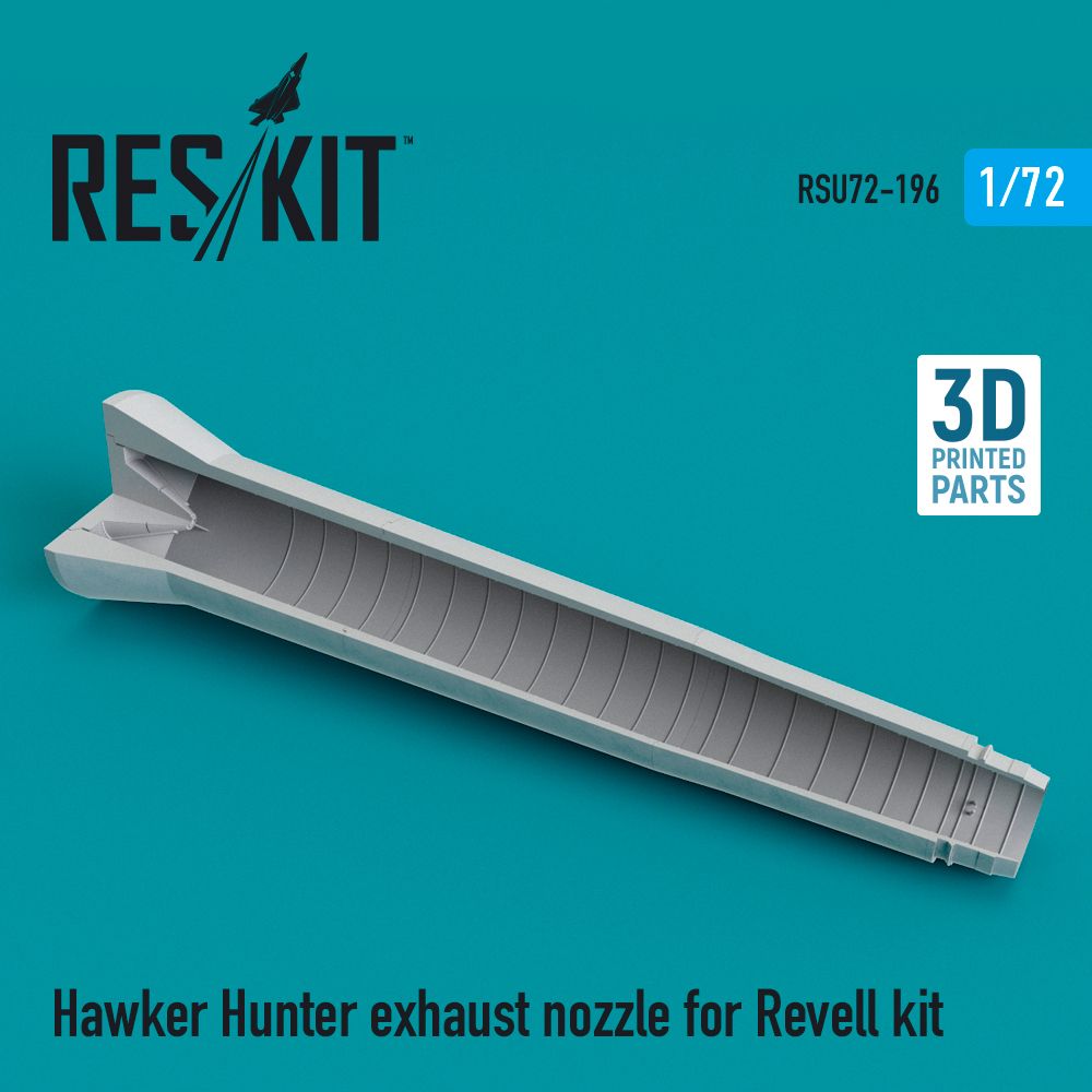 1:72 Hawker Hunter exhaust nozzle