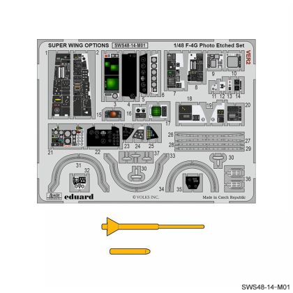1:48 F-4G Photo-Etched Set