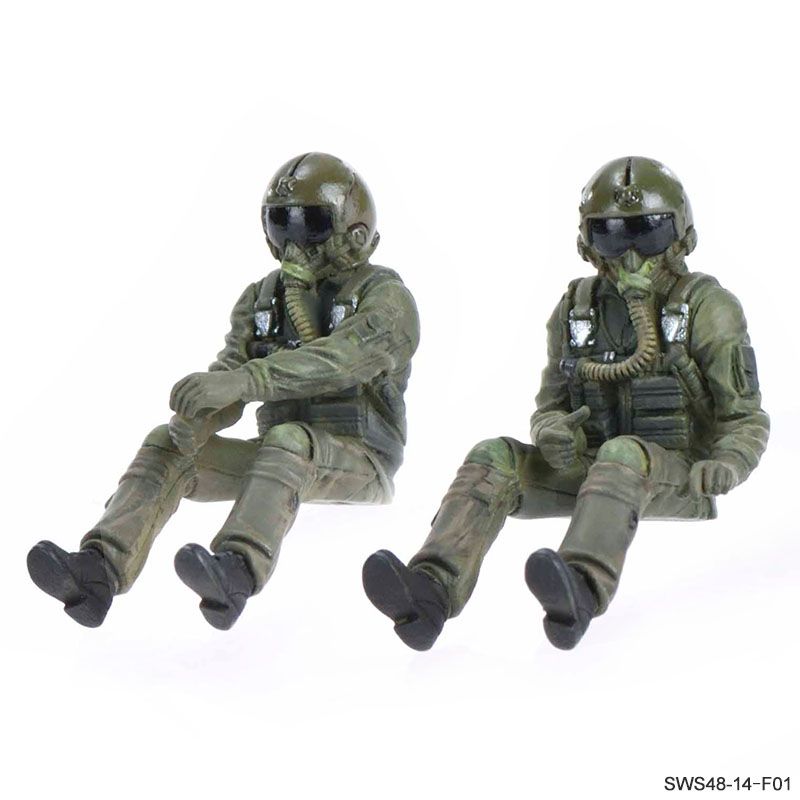 1:48 U.S. Air Force Normal Posture Seated Pilot Set