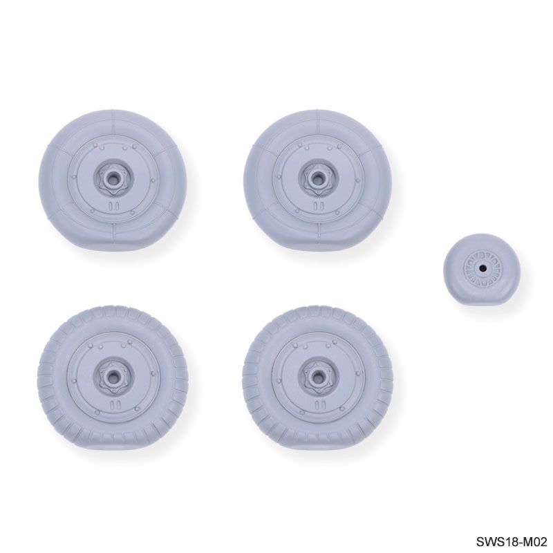 1:32 Bf 109 G Late Version Weighted Tires