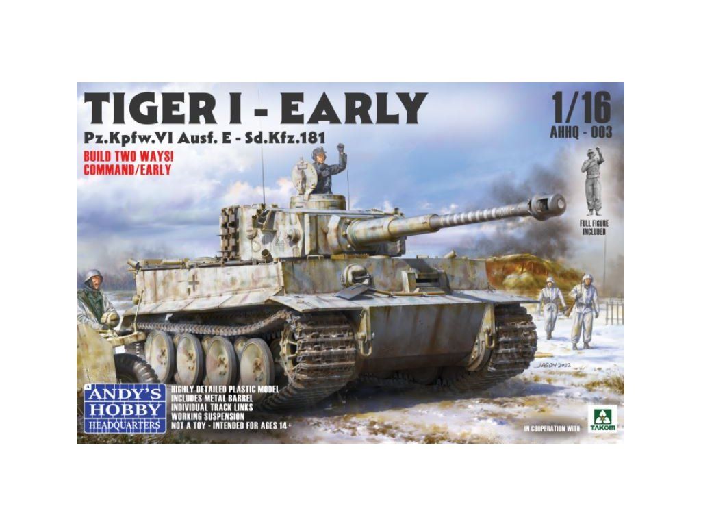 1:16 Tiger I Early Pz.Kpfw. VI Ausf. E