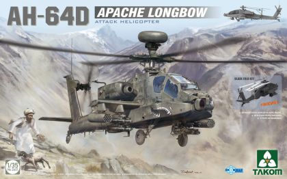 1:35 AH-64D APACHE LONGBOW ATTACK HELICOPTER