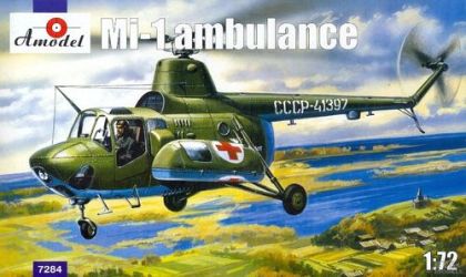1:72 Mil Mi-1 Soviet Ambulance Helicopter