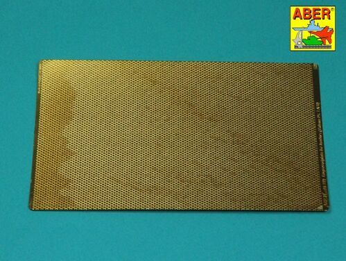 1:16 Engraved plate for fenders to models: Pz.Kpfw. I, Ausf.A/B & Pz.Kpfw. II, Ausf.A to F