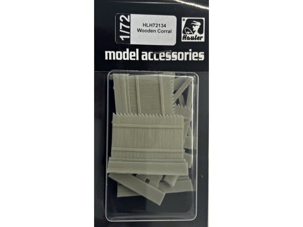 1:72 Wooden Corral (resin set)