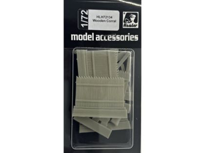 1:72 Wooden Corral (resin set)