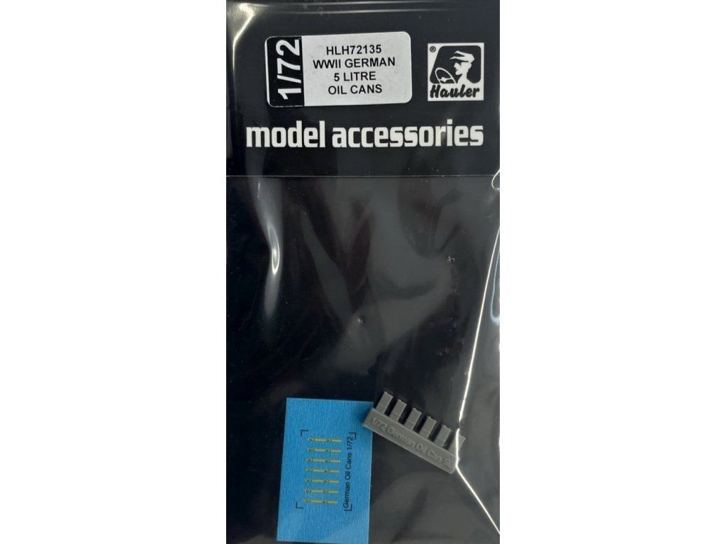 1:72 WWII GERMAN 5 LITRE OIL CANS (6pcs)