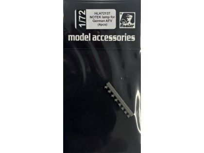 1:72 72 NOTEK lamp for German AFV (4 pcs.)