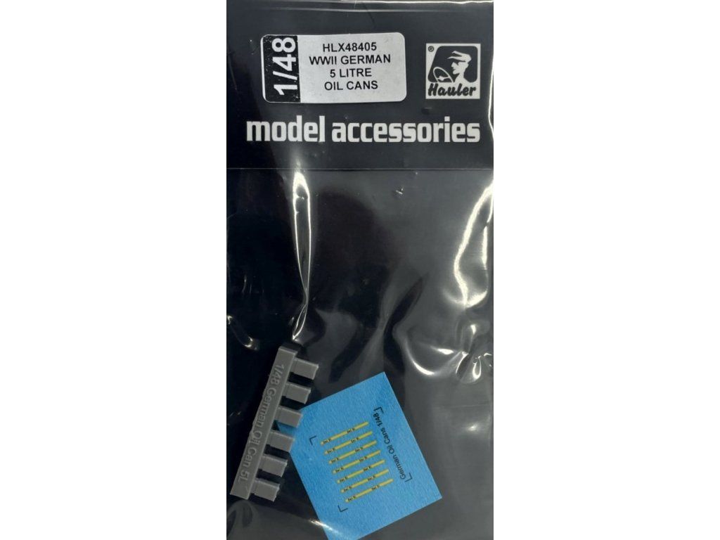 1:48 German WWII 5 litre OIL CANS (6 pcs.) 