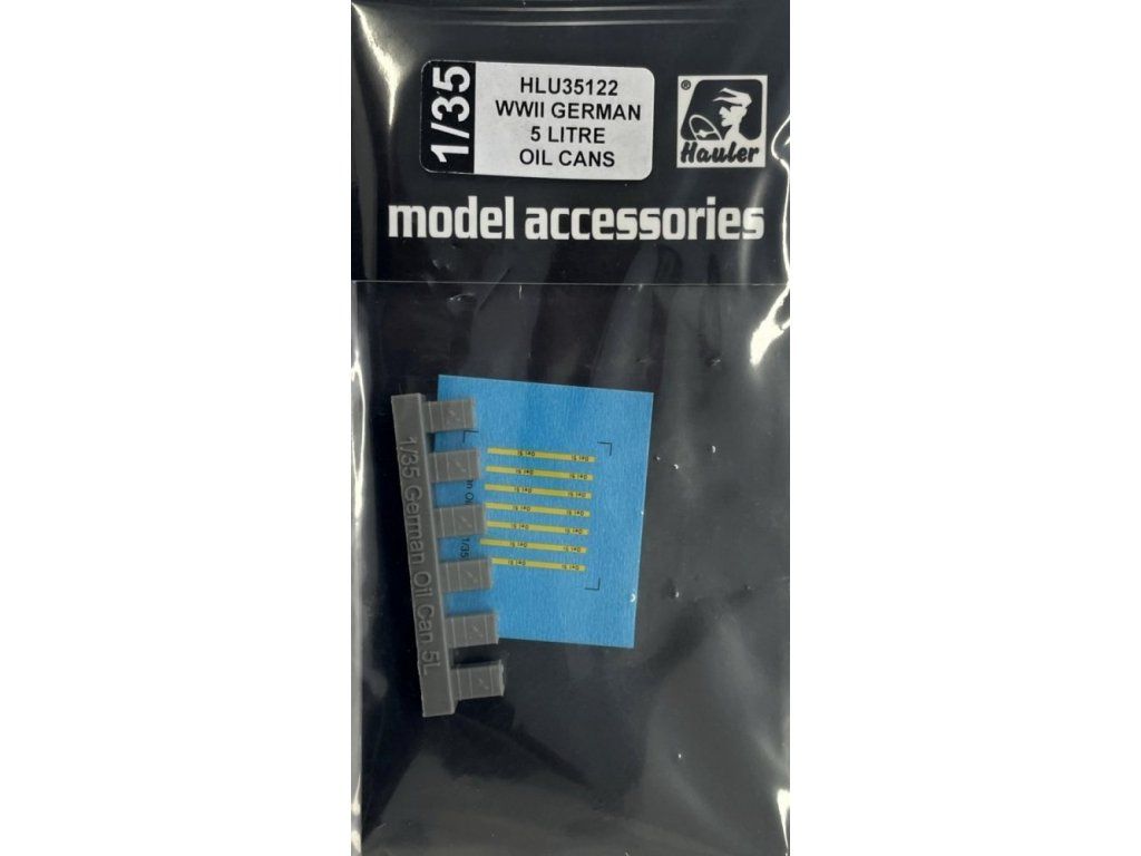 1:35 German WWII 5 litre OIL CANS (6 pcs.)