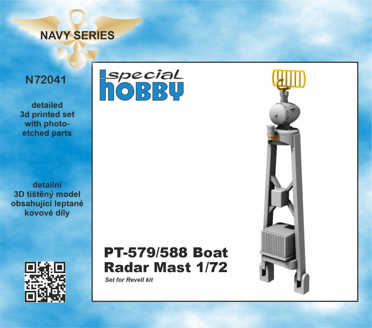 1:72 PT-579/588 Boat Radar Mast