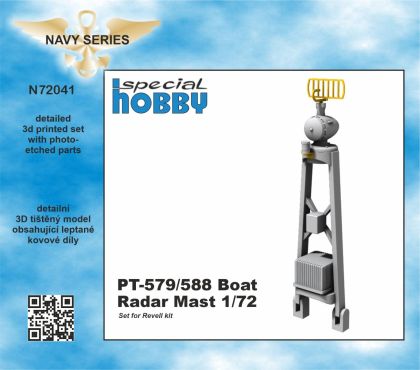 1:72 PT-579/588 Boat Radar Mast