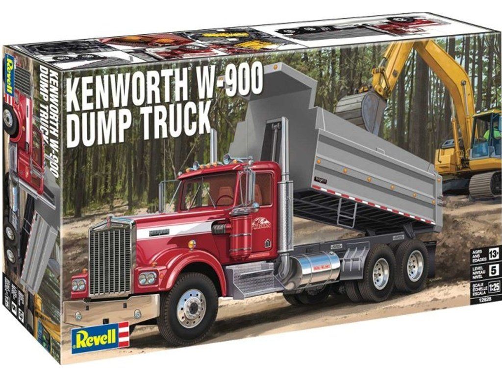 1:25 Kenworth W-900 Dump Truck