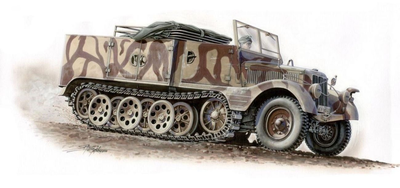 1:72 SdKfz 11/4 Nebelkraftwagen