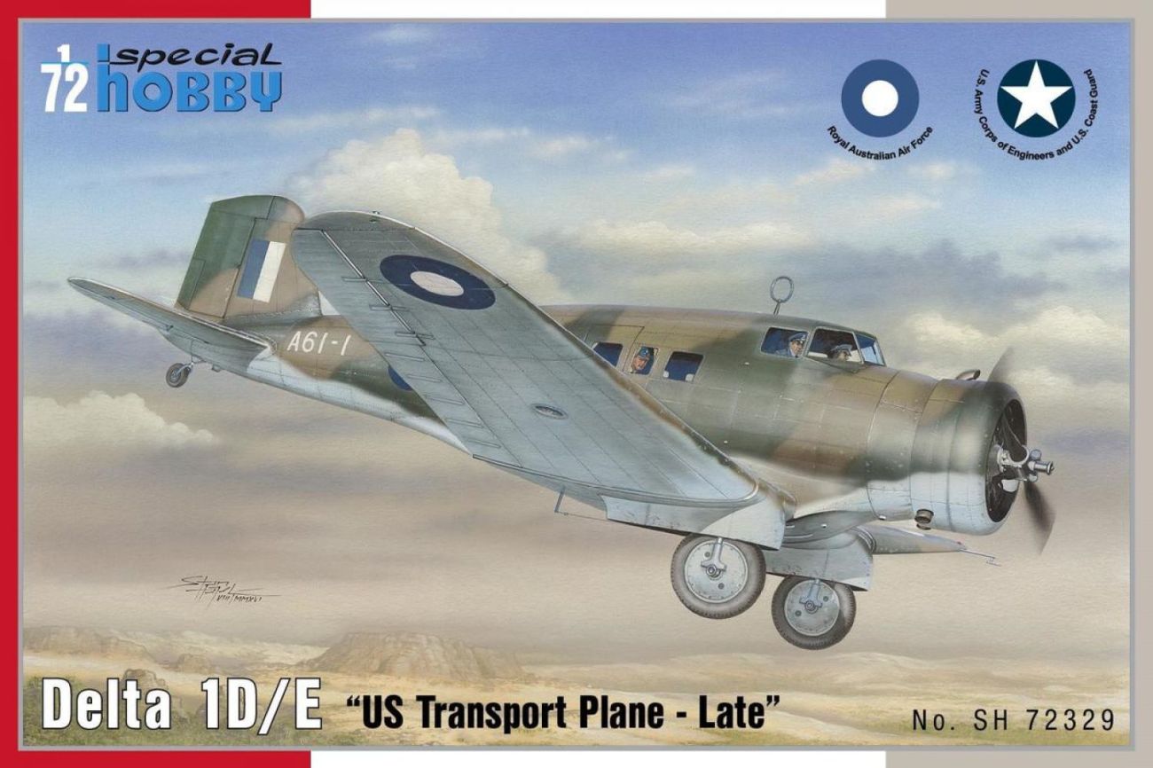 1:72 Delta 1D/E US Transport plane