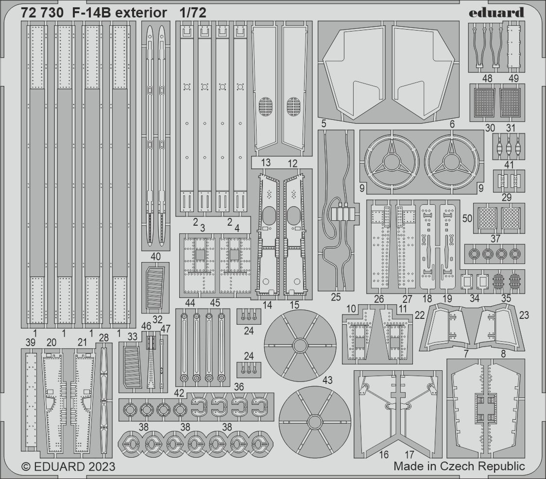 1:72 F-14B Tomcat exterior