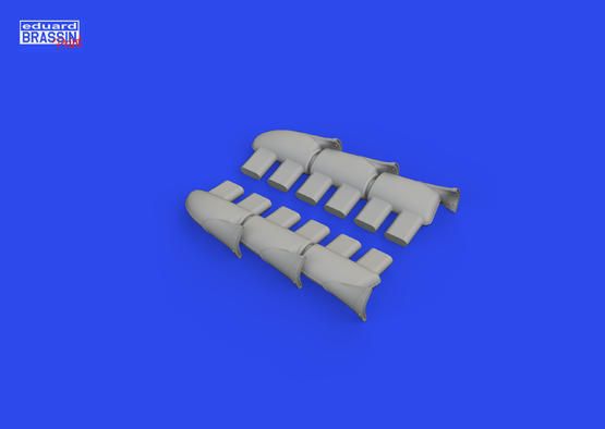 1:32 Hurricane Mk.II exhaust fishtail 3D PRINTED