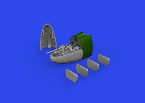 1:72 Bf-110E nose guns 3D PRINTED