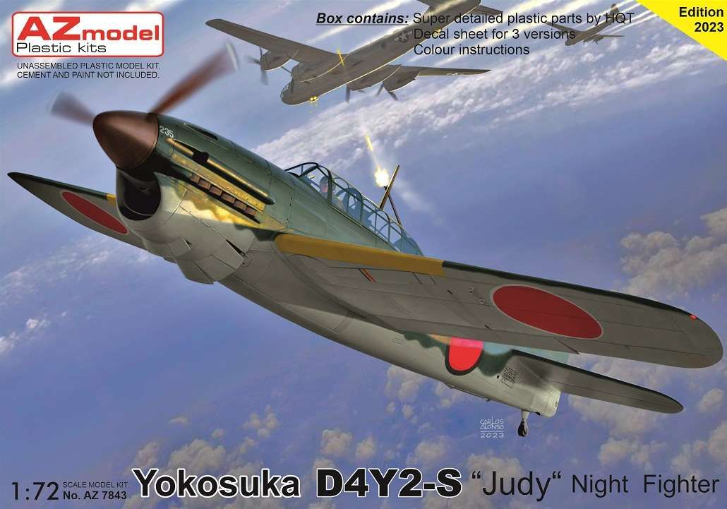 1:72 Yokosuka D4Y2-S „Judy“ Night Fighter
