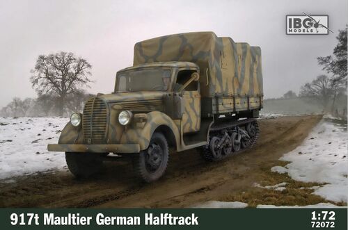 1:72 917t Maultier German Halftrack
