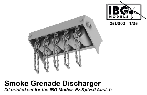 1:35 Smoke Grenade Discharger (for the IBG Models Pz.Kpfw.II Ausf. b)
