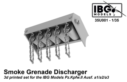 1:35 Smoke Grenade Discharger (for the IBG Models Pz.Kpfw.II Ausf. a1/a2/a3)