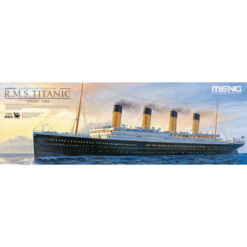1:700 R.M.S. Titanic with Light Kit