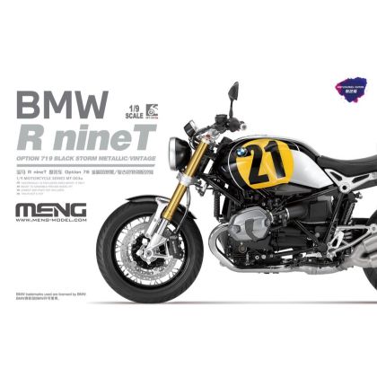 1:9 BMW R nineT Option 719 Black Storm Metallic Vintage Pre-coloured Edition