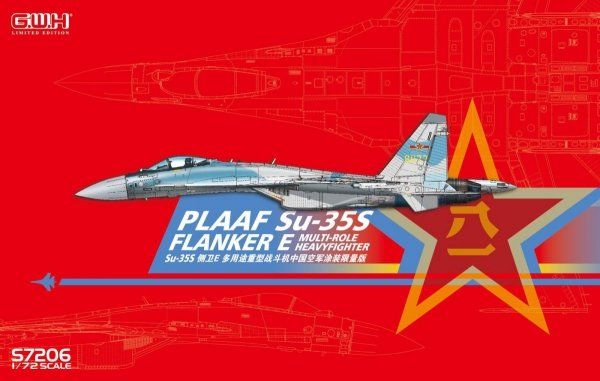 1:72 Su-35S FLANKER mult-role heavy fighter