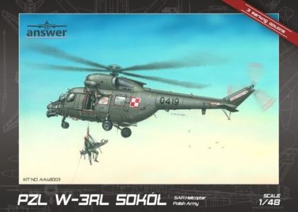 1:48 PZL W-3RL Sokół Sar Helicopter Polish Army