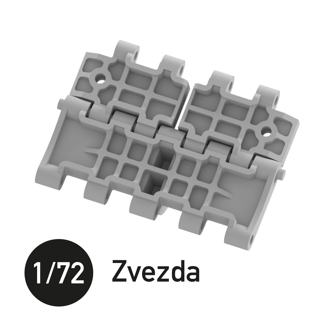 1:72 T-34 Halved WAFER Tracks