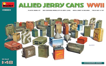 1:48 ALLIED JERRY CANS WW2