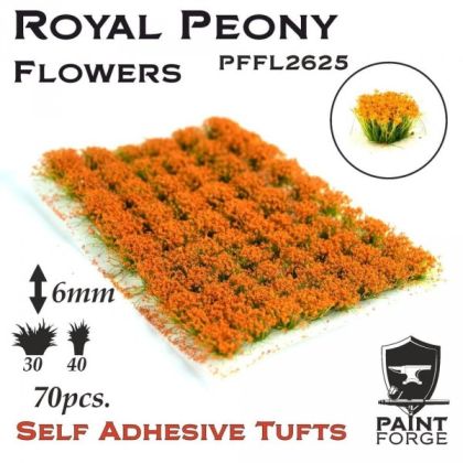 Royal Peony Flowers 6mm