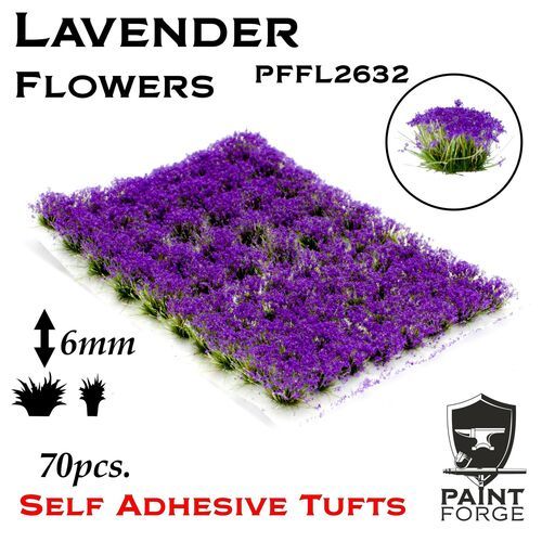 Lavender Flowers 6mm