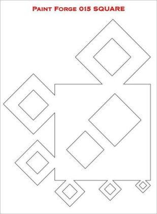 Square Stencils L (size 14.0cm x 20.0cm)