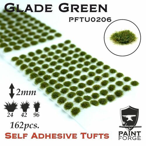 Glade Green Grass Tufts 2mm