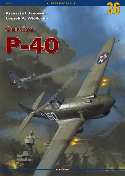 Curtiss P-40 vol. I (without decals)