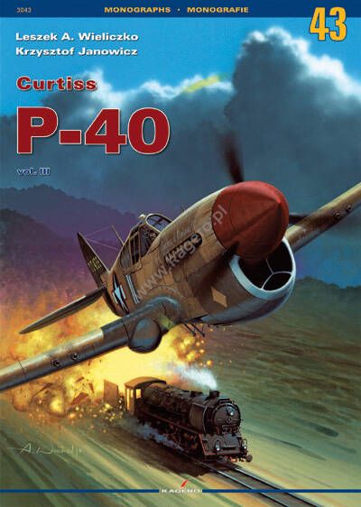 Curtiss P-40 vol. III - only Polish version without decals